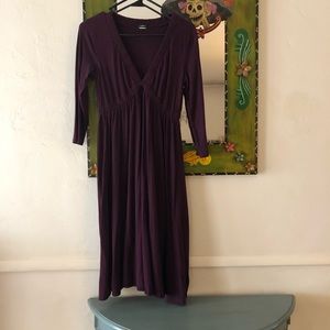 DONATED J Crew 3/4 Sleeve Purple Dress